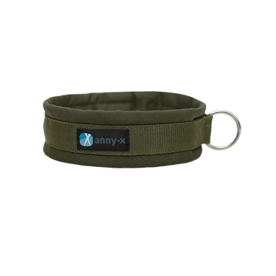 Anny-X Steckhalsband Fun oliv/oliv