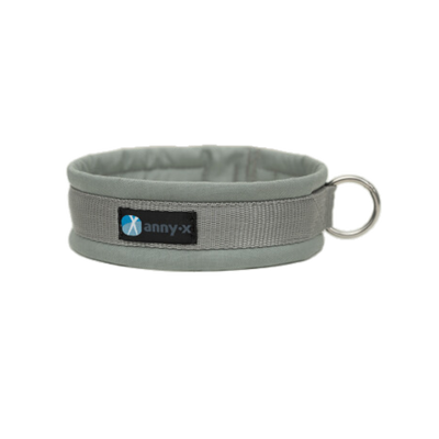 Anny-X Steckhalsband Fun grau/silber