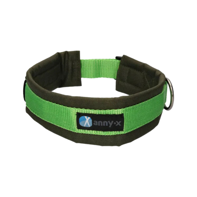 Anny-X Steckhalsband Fun oliv/hellgrün