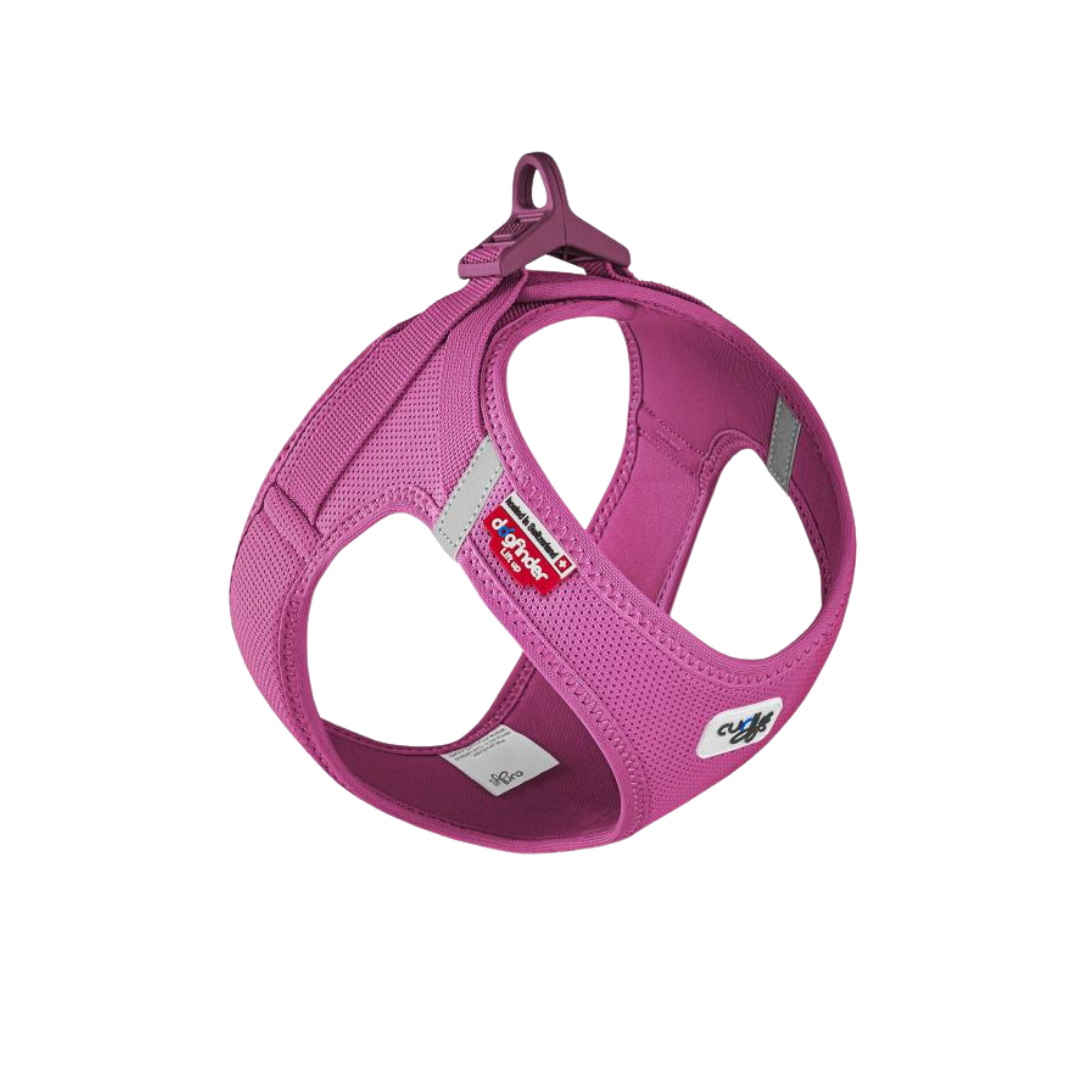 Curli Clasp Vest Geschirr Air-Mesh Fuchsia