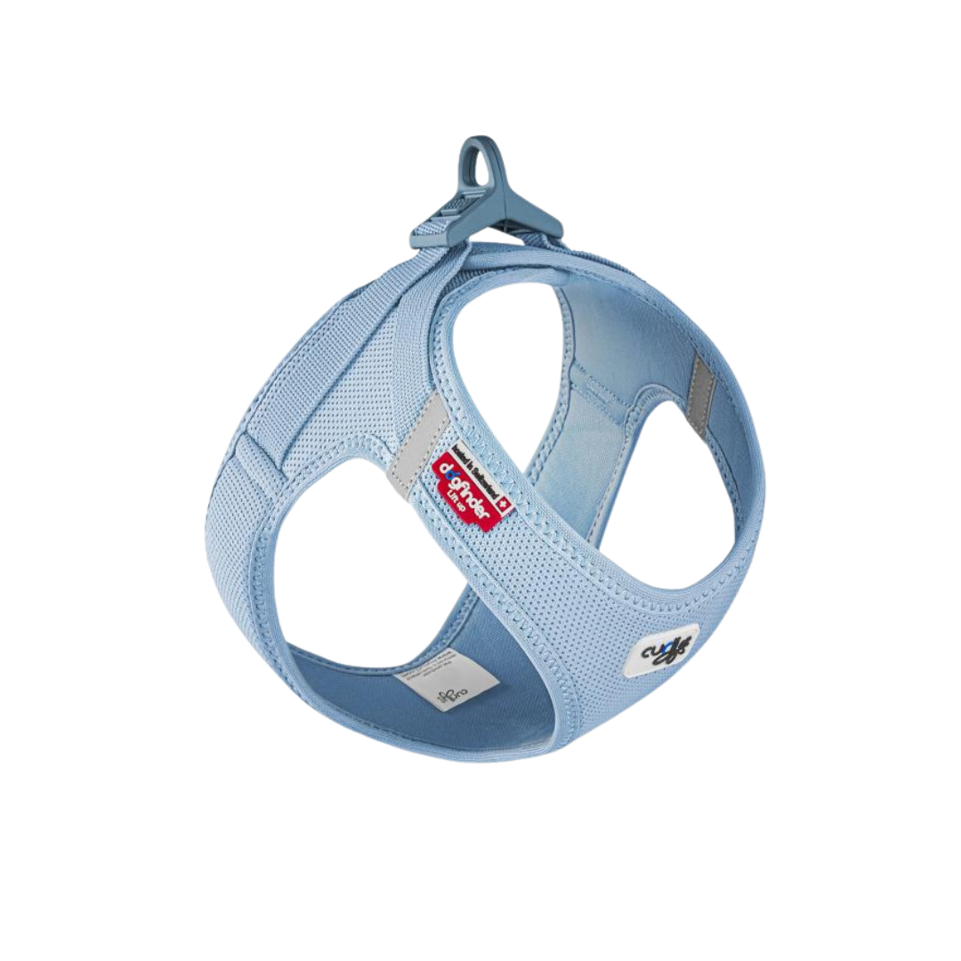 Curli Clasp Vest Geschirr Air-Mesh Himmelblau