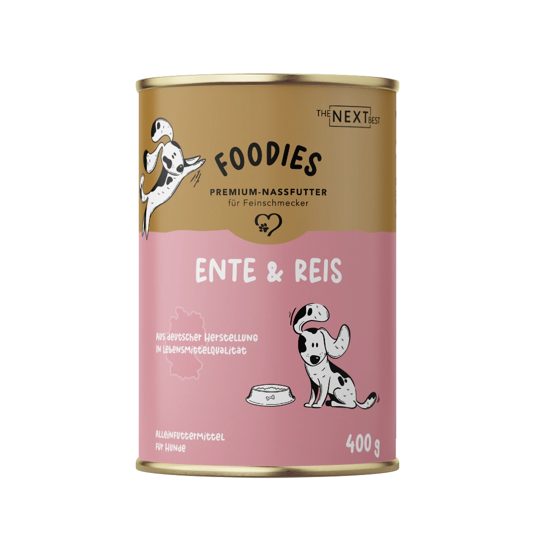 Geschmacksprobe NEXT Foodies® Ente & Reis 400g