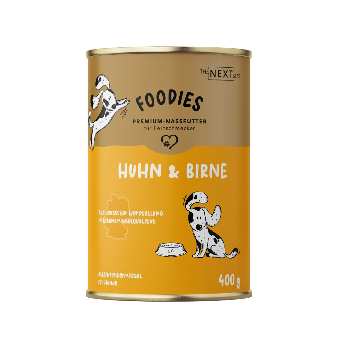 Geschmacksprobe NEXT Foodies® Huhn & Birne 400g