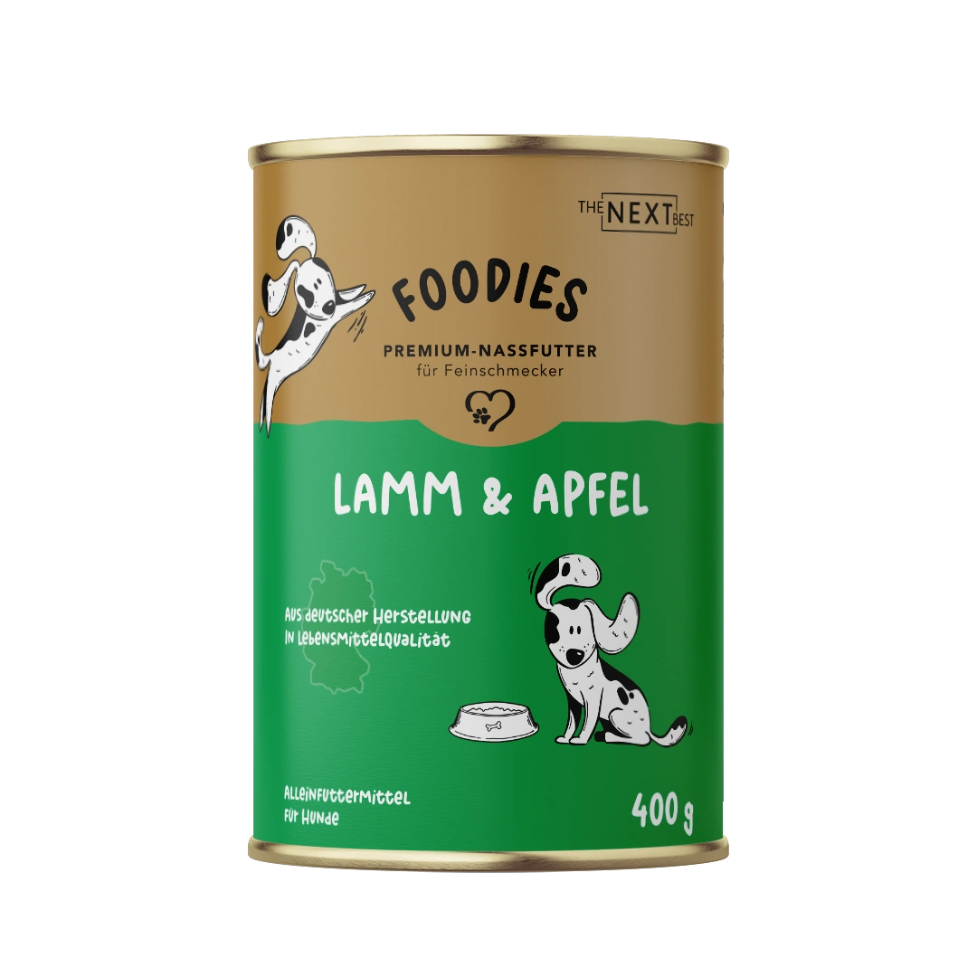 Geschmacksprobe NEXT Foodies® Lamm & Apfel 400g