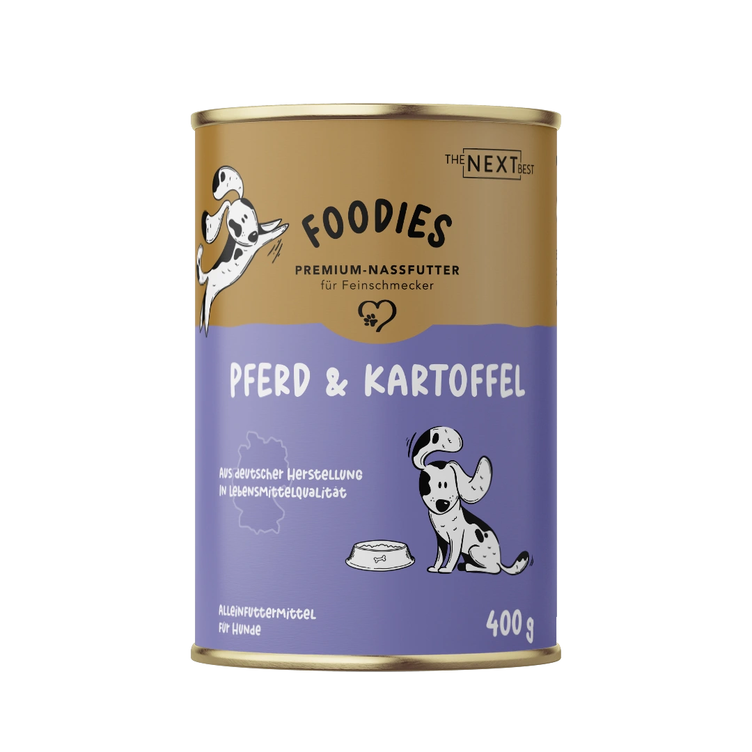 Geschmacksprobe NEXT Foodies® Pferd & Kartoffel 400g