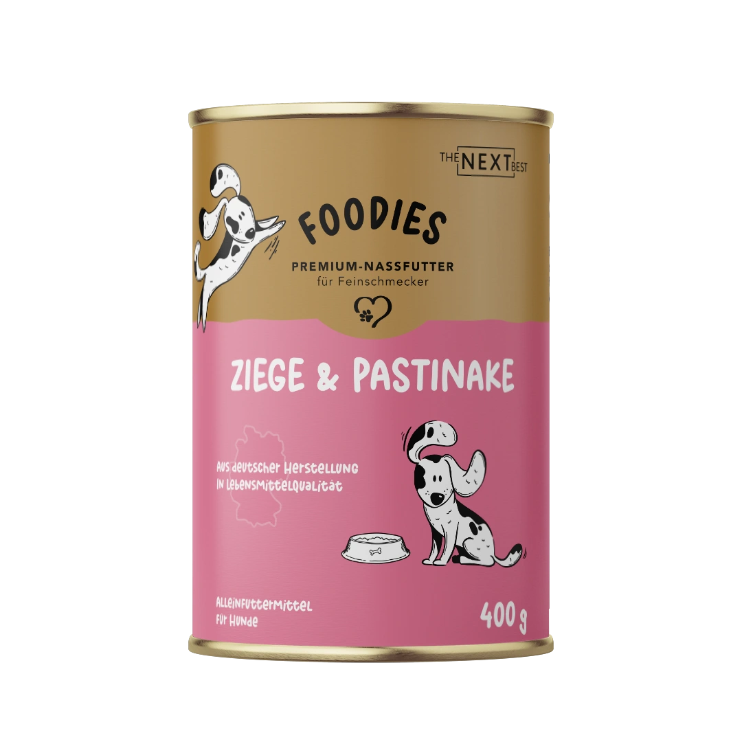 Geschmacksprobe NEXT Foodies® Ziege & Pastinake 400g