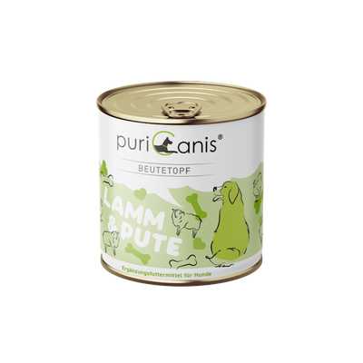 puriCanis Beutetopf Lamm & Pute