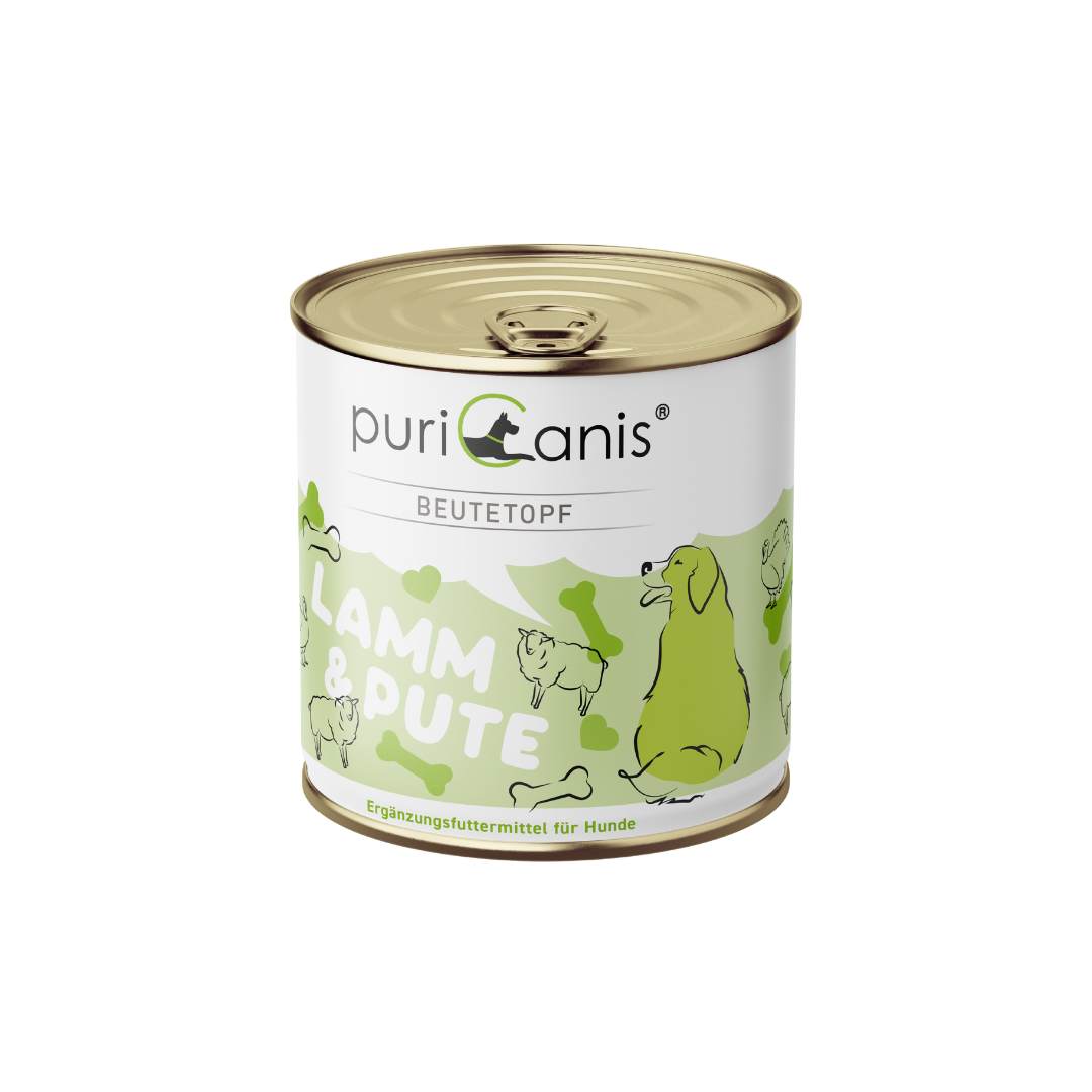 puriCanis Beutetopf Lamm & Pute