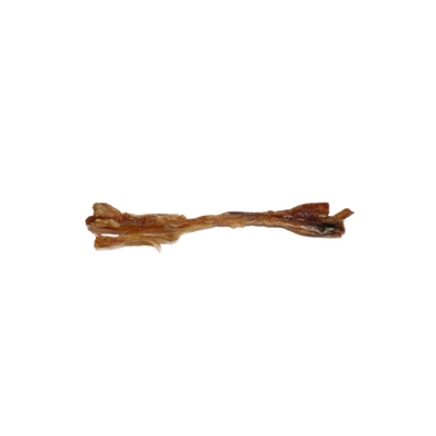 Getrocknete Hirsch-Achillessehne in länglicher, unregelmäßiger Form