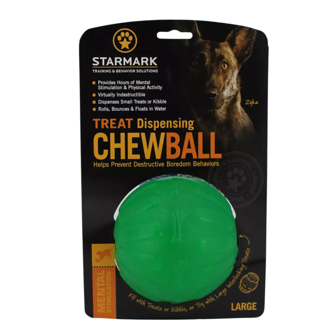 Starmark Treat Dispensing Chewball