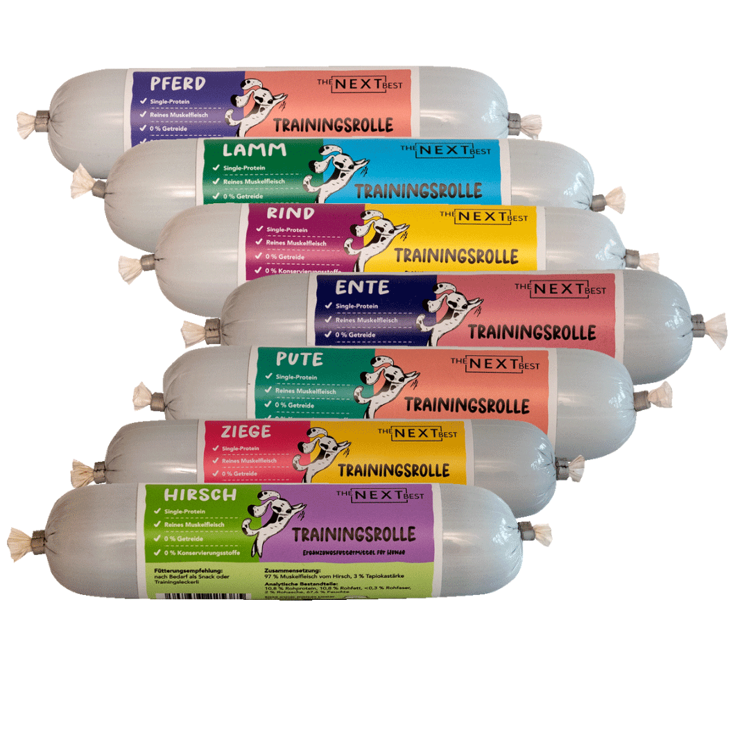 NEXT Trainingsrolle Kennenlern-Set 7x 200g