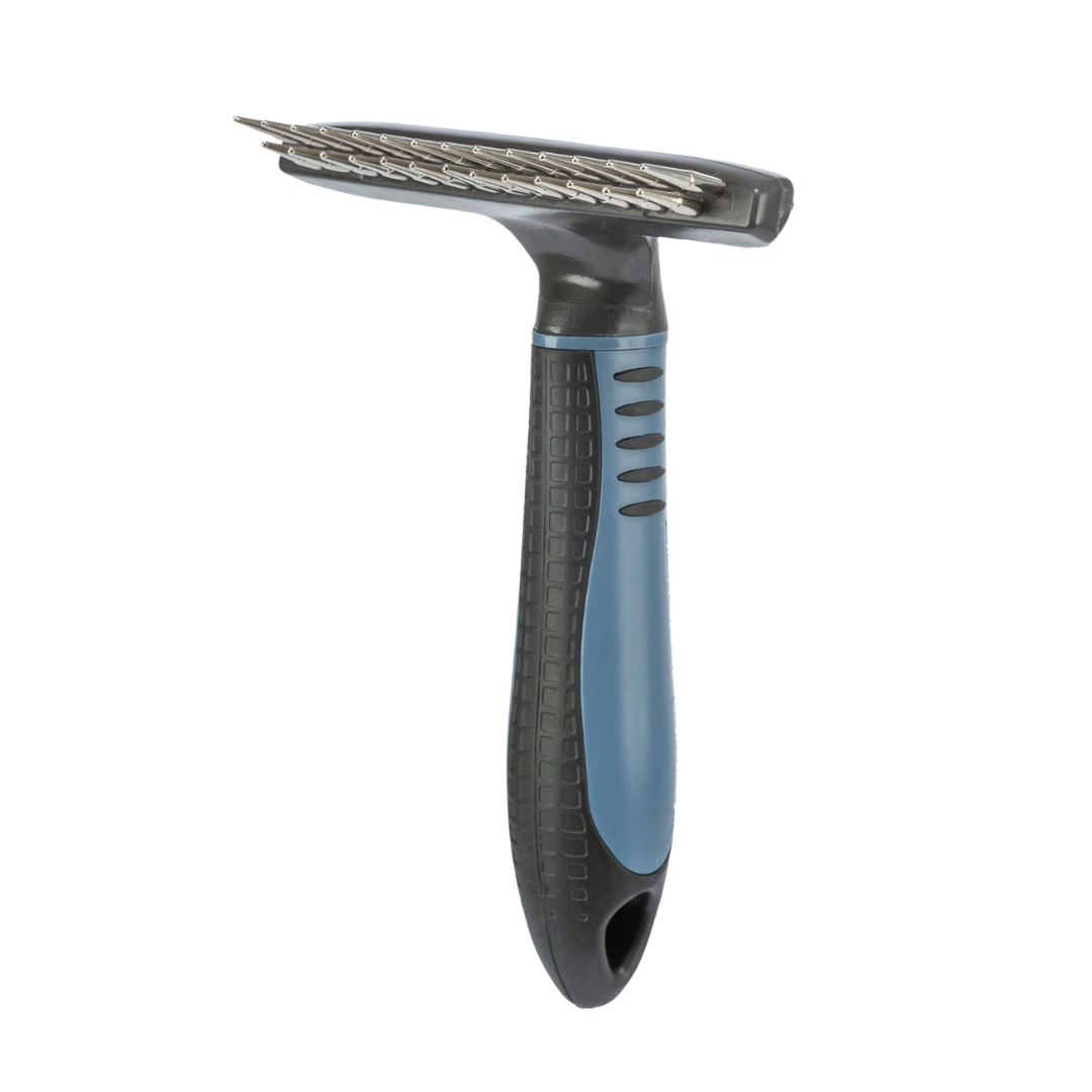 Langhaar-Striegel grob für Deckhaar u. Unterwolle