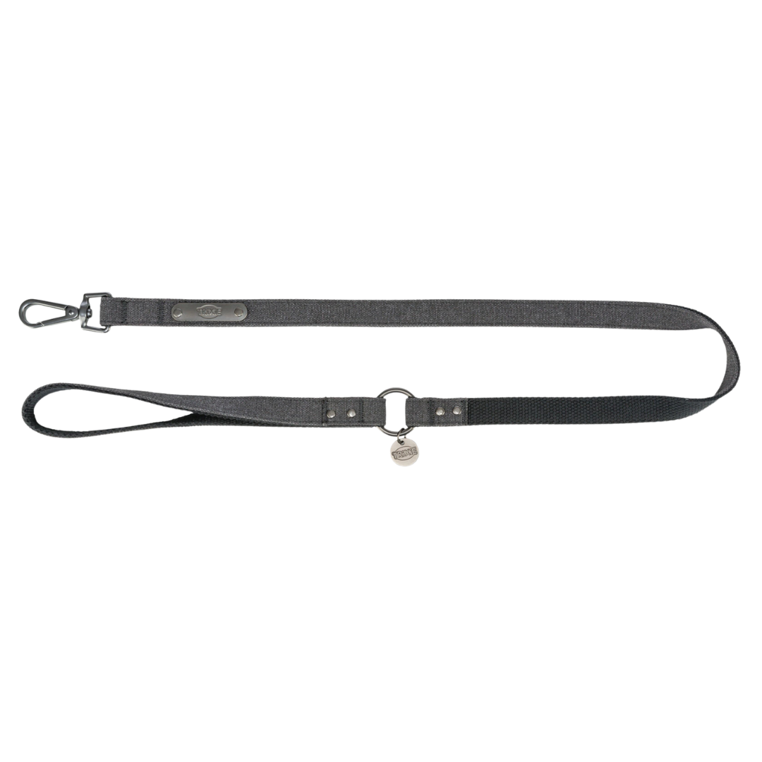 Trixie CityStyle Hundeleine 1,20cm x 13mm mit Handschlaufe Schwarz