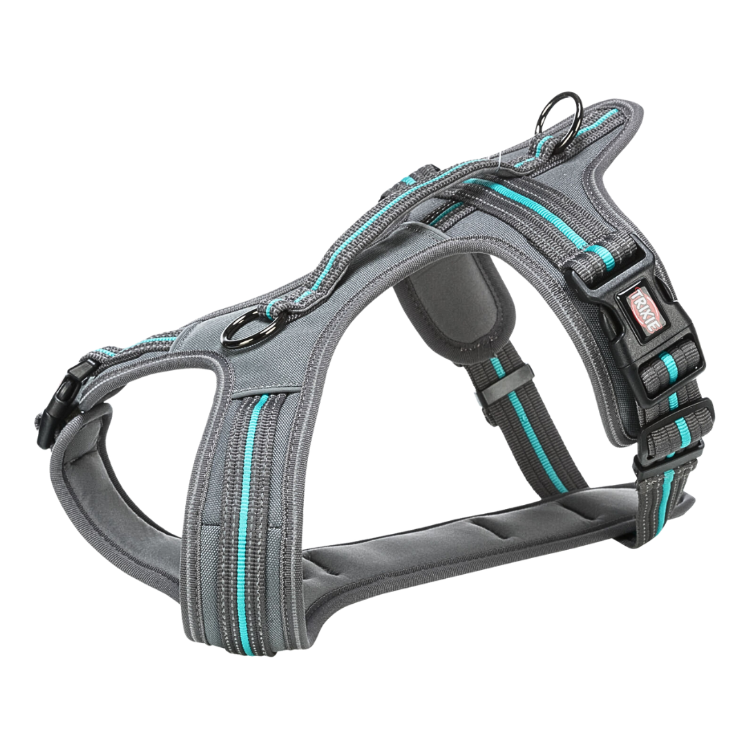 Trixie Fusion Touren-Geschirr grafit/ozean