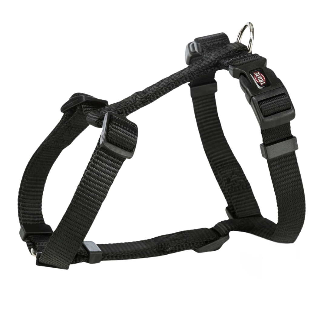 Trixie Premium H-Geschirr Schwarz