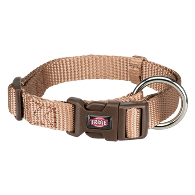 Trixie Premium Halsband Hellbraun