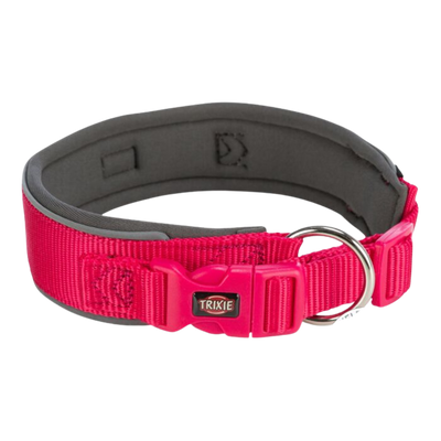 Trixie Premium Halsband unterfüttert Fuchsia