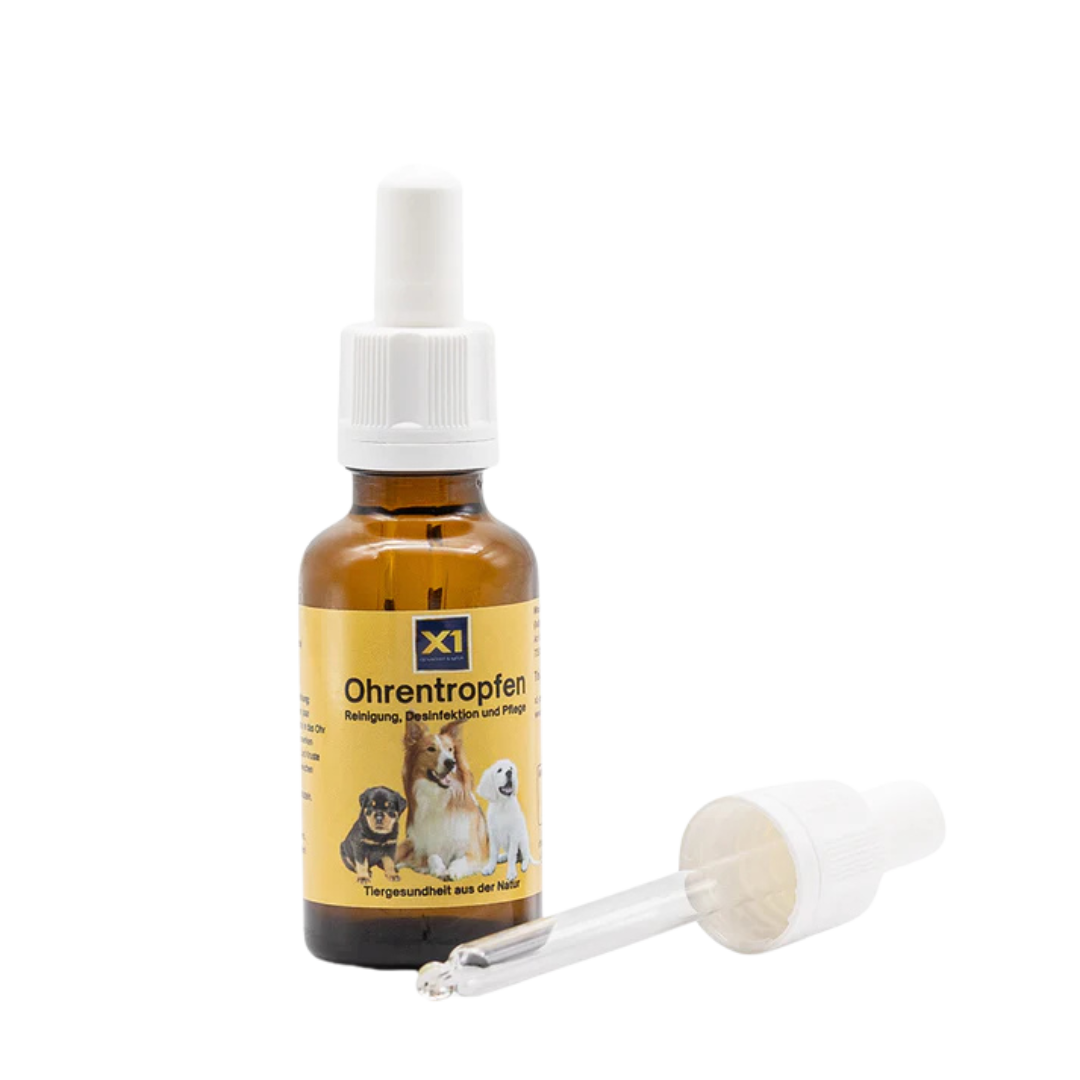 X1 Ohrentropfen Hund mit DMSO 30ml