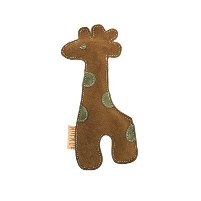 Lakefields Lederspielzeug mit Kokosfaser Giraffe