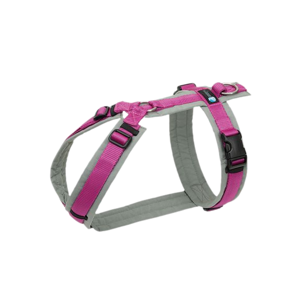 Anny-X Brustgeschirr Fun grau/pink