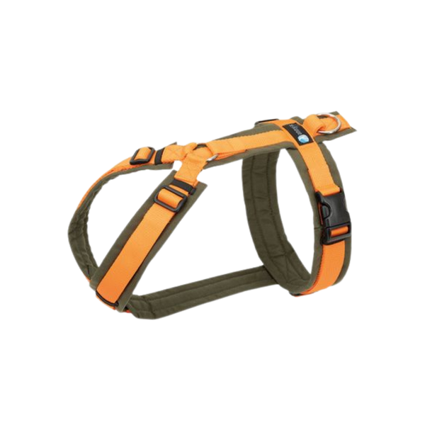 Anny-X Brustgeschirr Fun oliv/orange