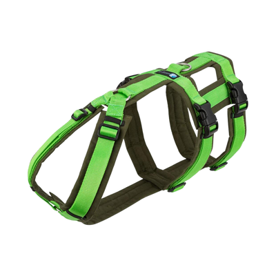 Anny-X Brustgeschirr Safety Fun oliv/hellgrün