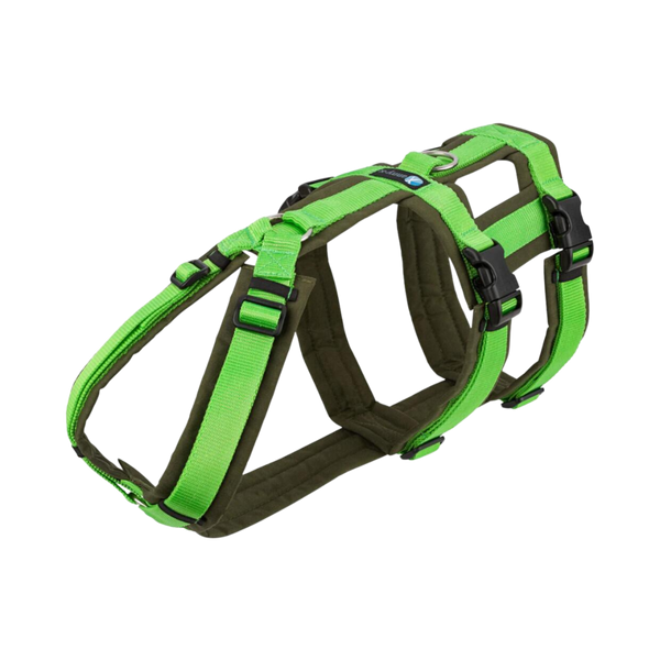 Anny-X Brustgeschirr Safety Fun oliv/hellgrün