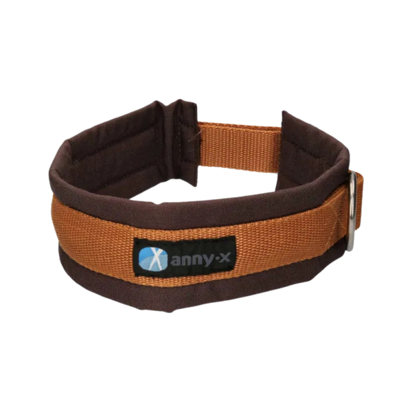 Anny-X Steckhalsband Fun braun/bernstein