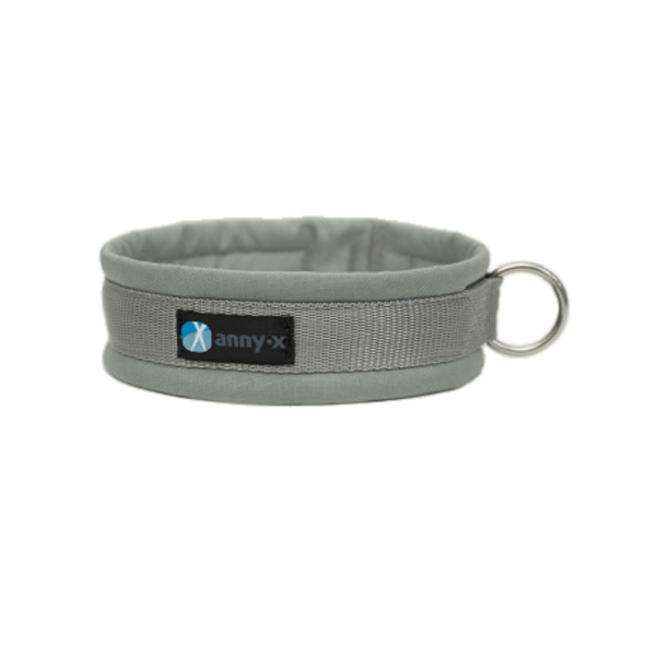 Anny-X Steckhalsband Fun grau/silber