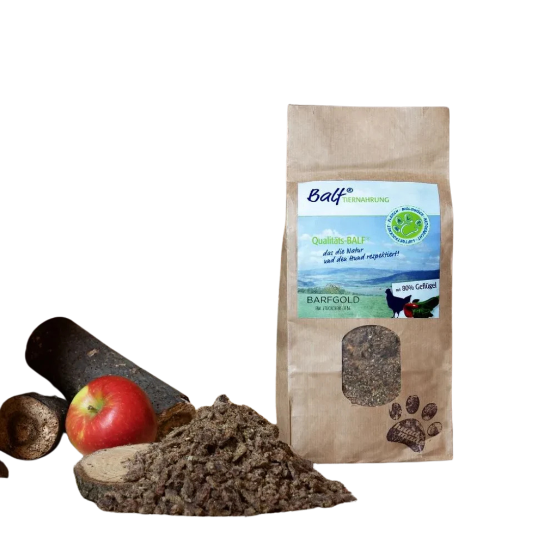 BARFGOLD Trockenbarf Balf Geflügel Beutel 1000g