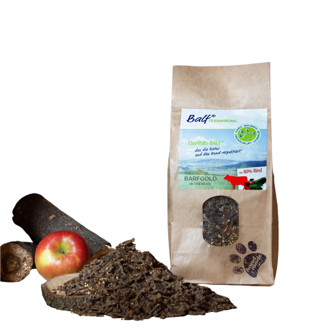BARFGOLD Trockenbarf Balf Rind Beutel 1000g