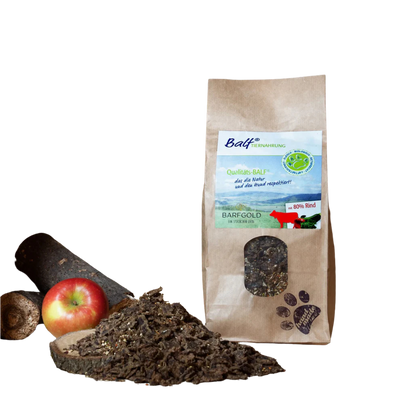 BARFGOLD Trockenbarf Balf Rind Beutel 1000g