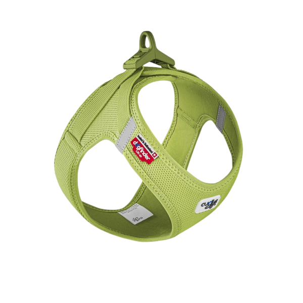 Curli Clasp Vest Geschirr Air-Mesh Limette
