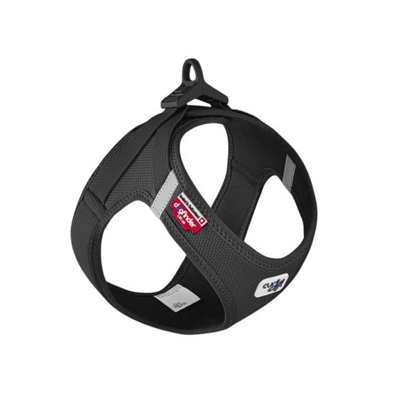 Curli Clasp Vest Geschirr Air-Mesh Schwarz