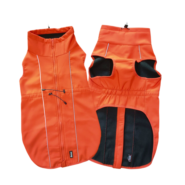 FINNERO Softshell Mantel Orange