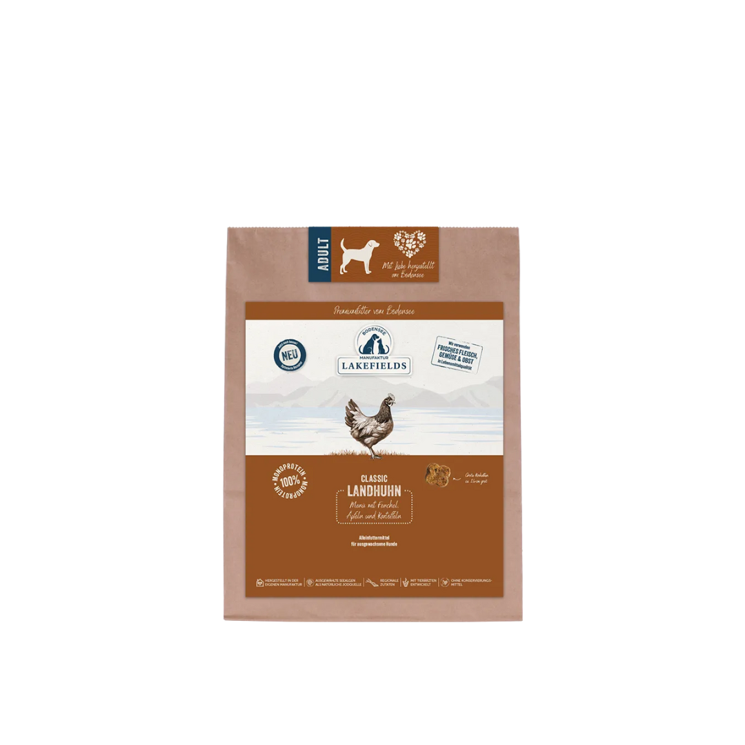 Lakefields Trockenfutter Landhuhn