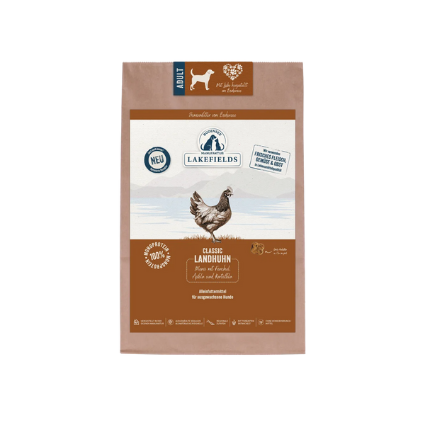 Lakefields Trockenfutter Landhuhn