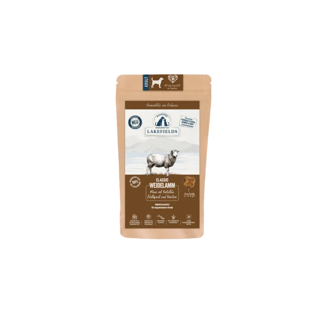 Lakefields Trockenfutter Weidelamm