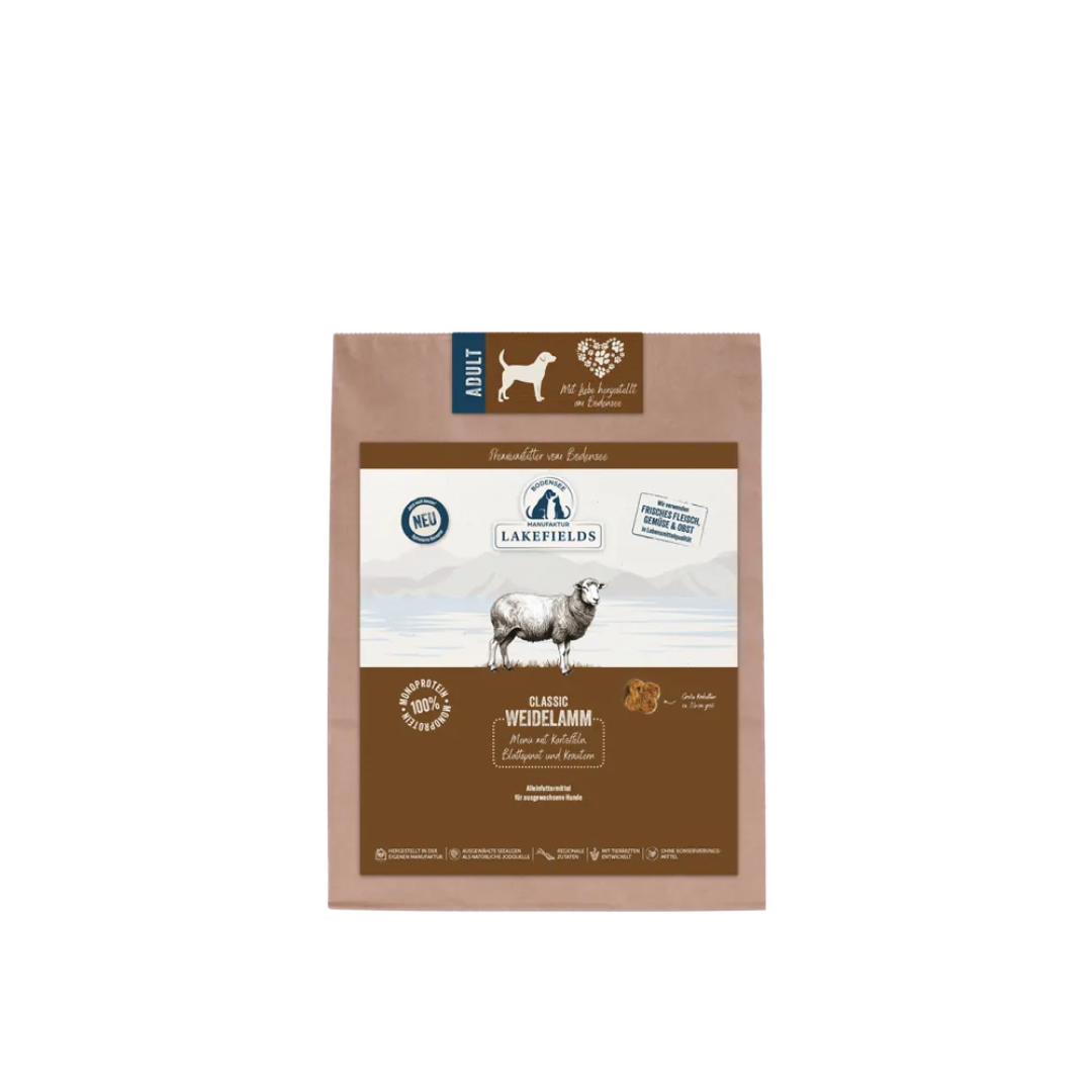 Lakefields Trockenfutter Weidelamm