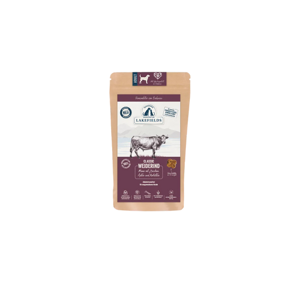 Lakefields Trockenfutter Weiderind