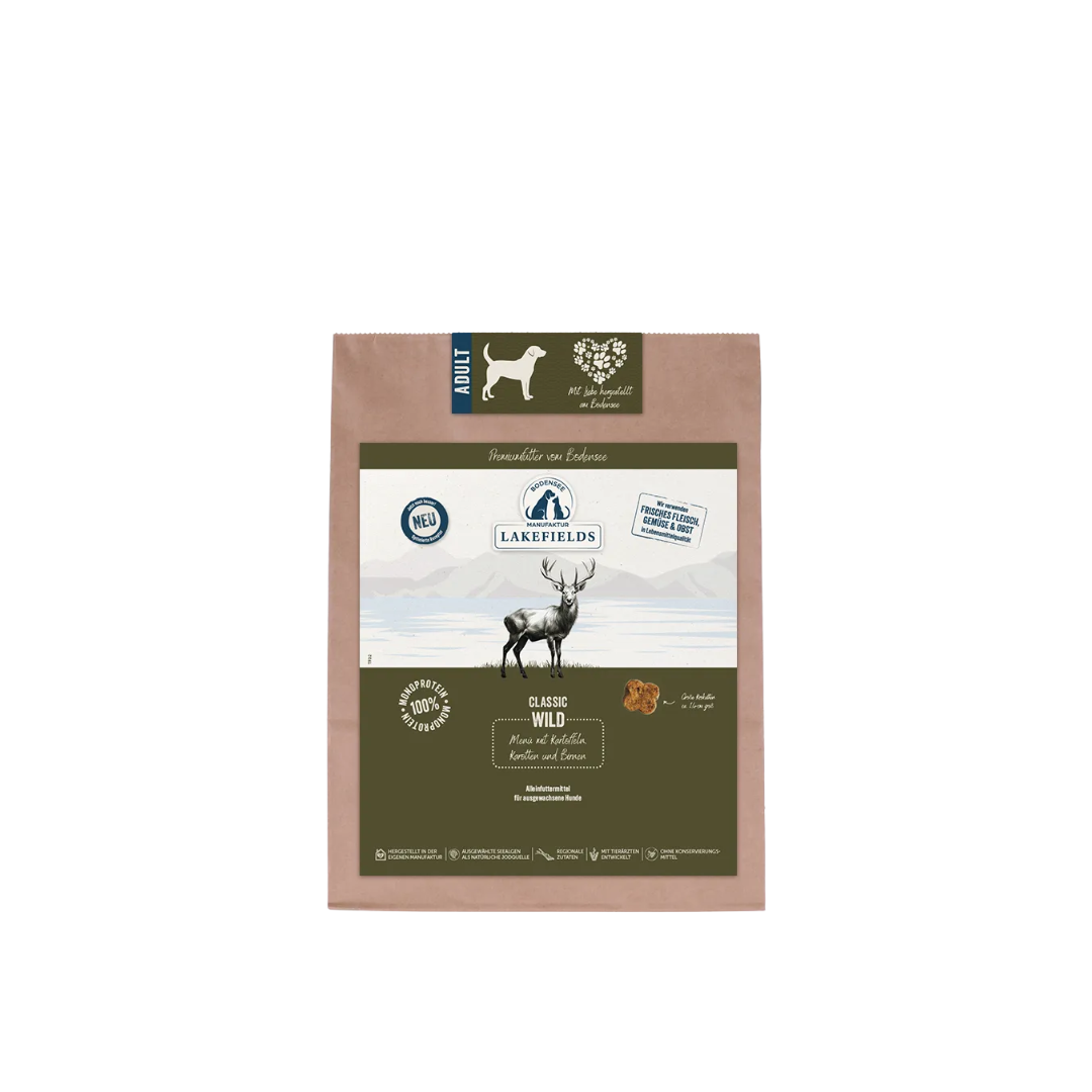 Lakefields Trockenfutter Wild