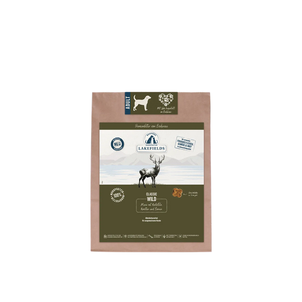 Lakefields Trockenfutter Wild