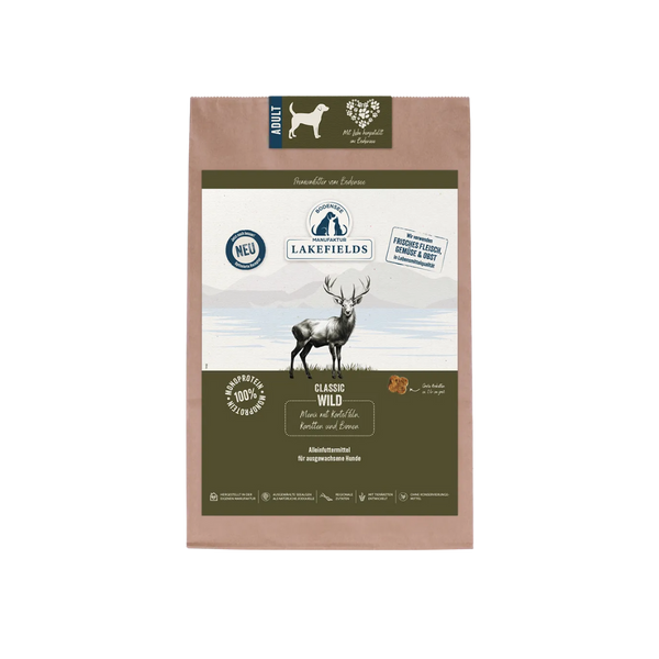 Lakefields Trockenfutter Wild