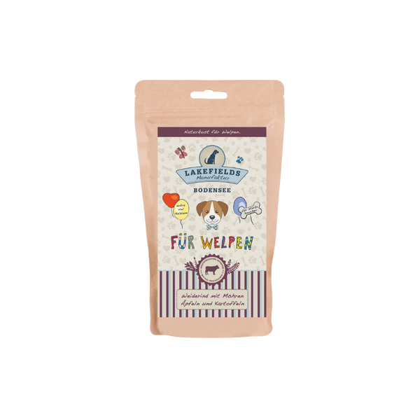 Lakefields Welpen-Trockenfutter Weiderind