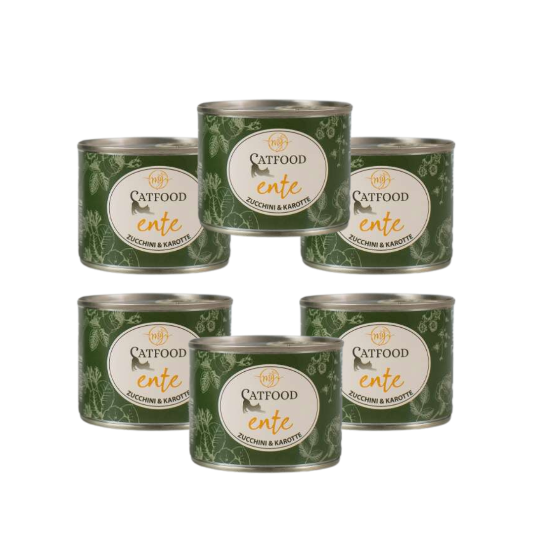 My Catfood Katzenfutter Ente mit Zucchini & Karotte