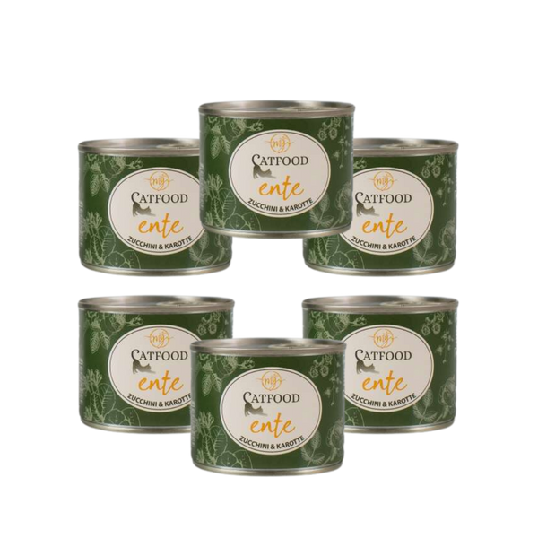 My Catfood Katzenfutter Ente mit Zucchini & Karotte