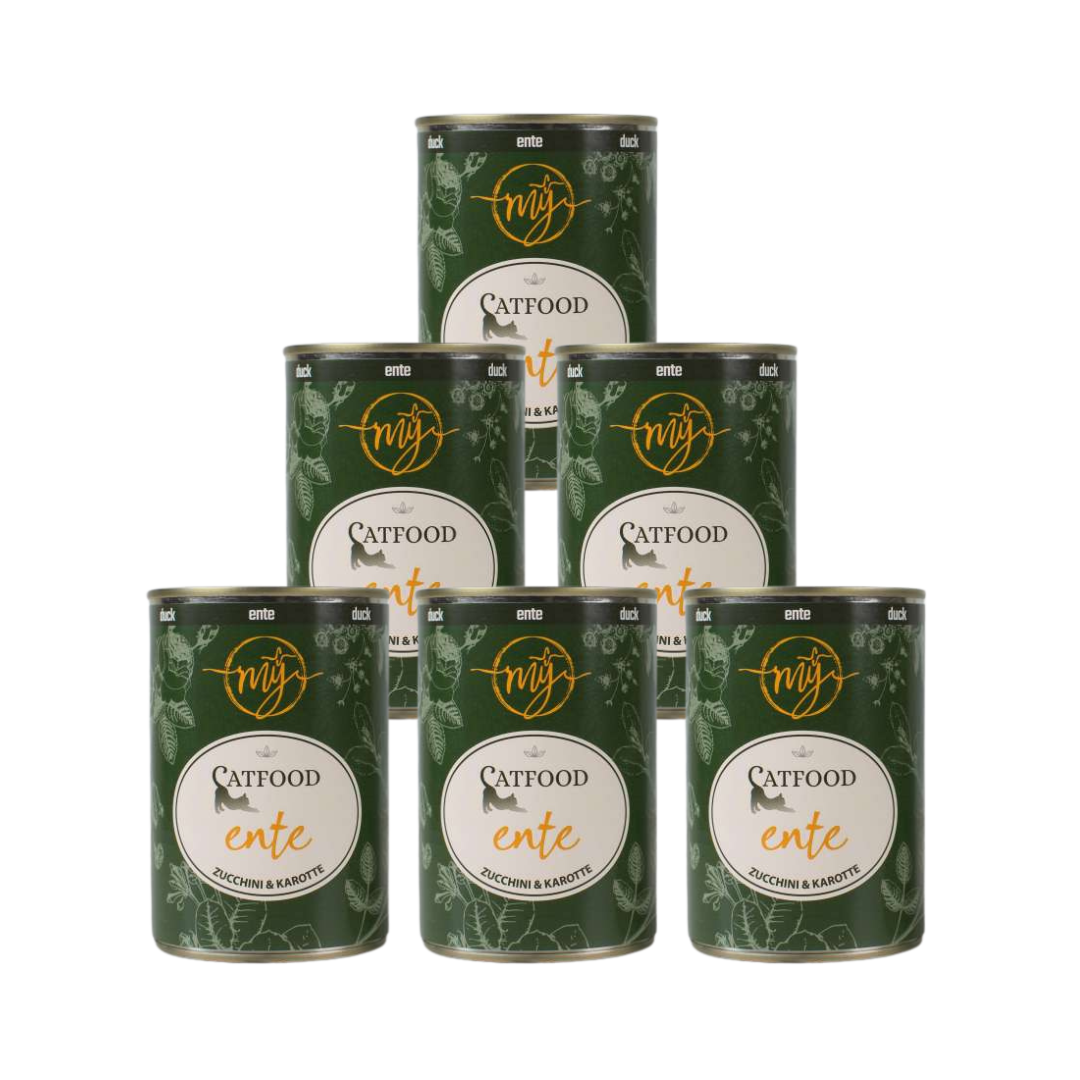 My Catfood Katzenfutter Ente mit Zucchini & Karotte