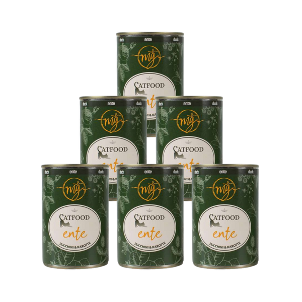 My Catfood Katzenfutter Ente mit Zucchini & Karotte