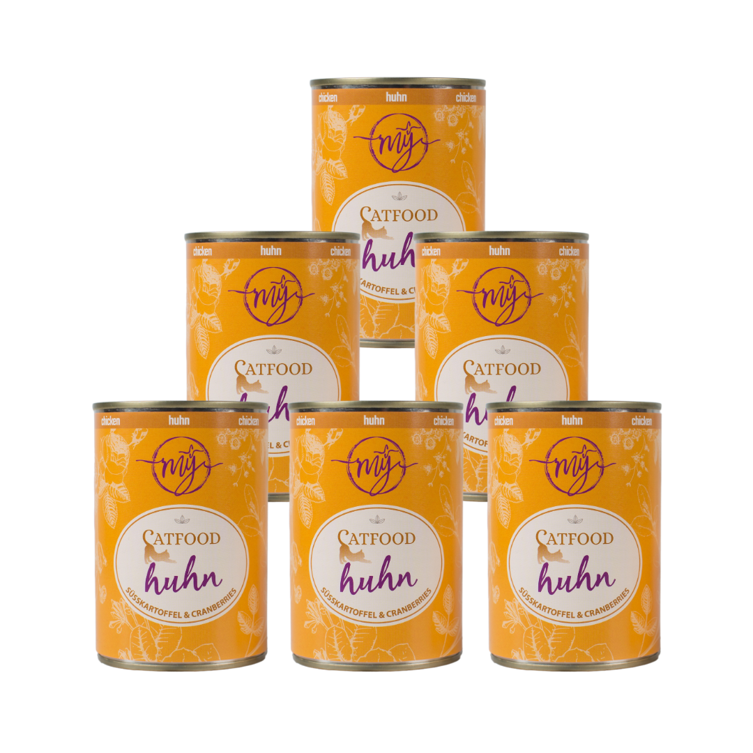 My Catfood Katzenfutter Huhn mit Süßkartoffel & Cranberries