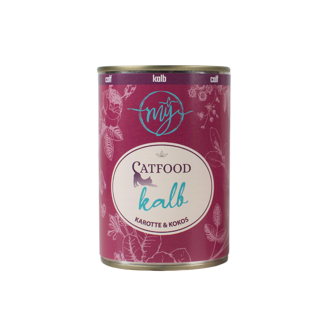 My Catfood Katzenfutter Kalb mit Karotte & Kokos
